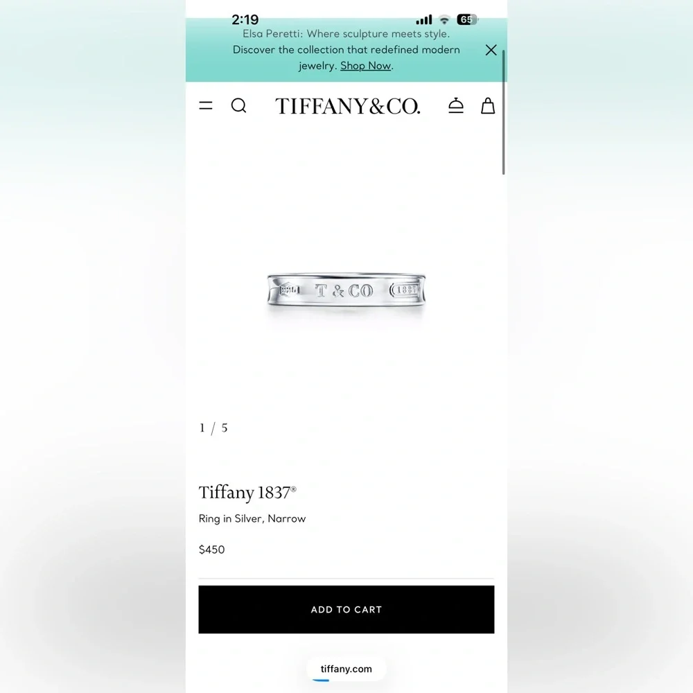 Tiffany & Co ring